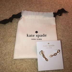 NWT Kate Spade Chain Link earrings